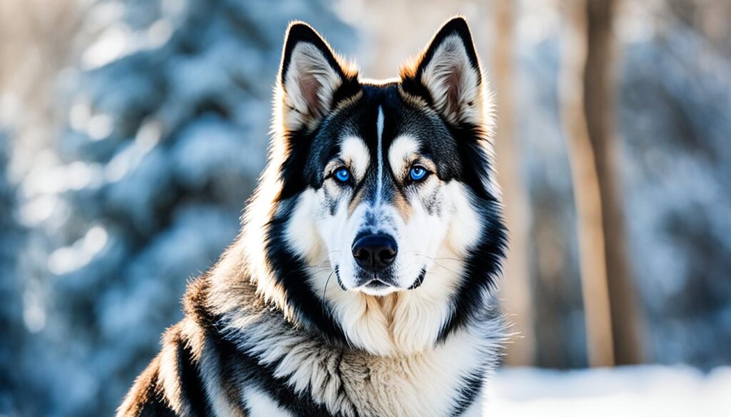 Alaskan Malamute German Shepherd Hybrid