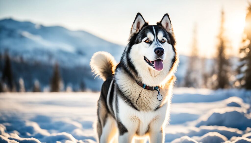 Alaskan Malamute Husky Mix