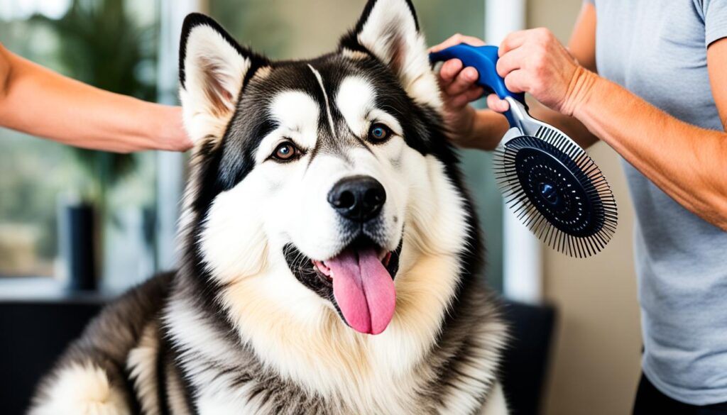 Alaskan Malamute Husky Mix Grooming