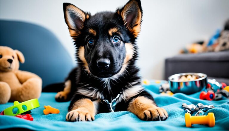 Baby German Shepherd
