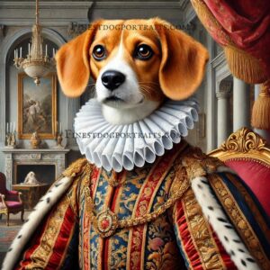 Beagle Corgi Mix Renaissance Art Finest Dog Portraits