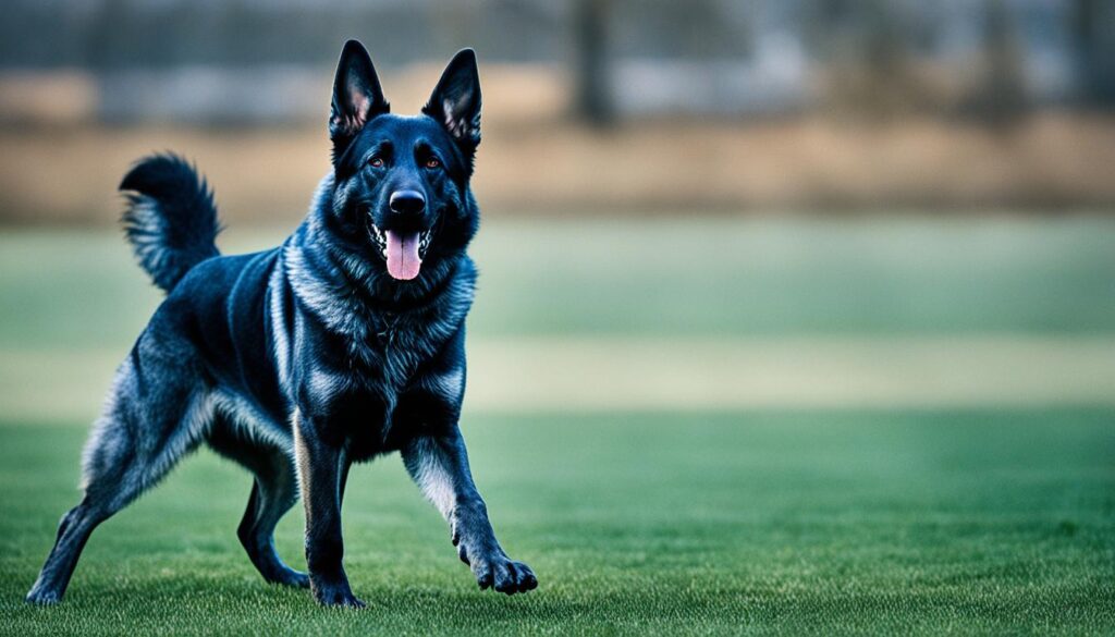 Blue German Shepherd