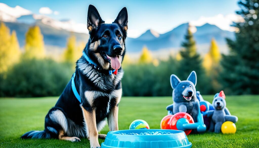 Blue German Shepherd Health and Care