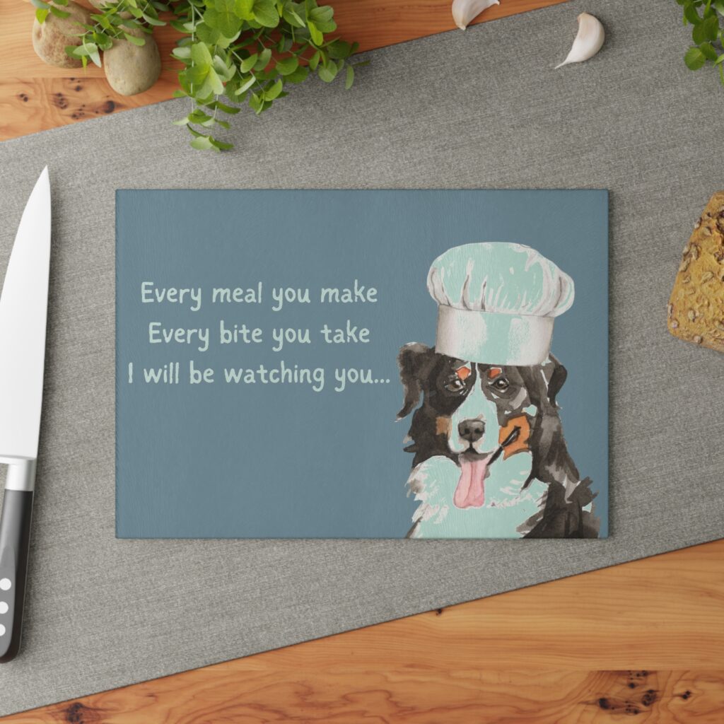 Bernese Mountain Dog Cutting Board