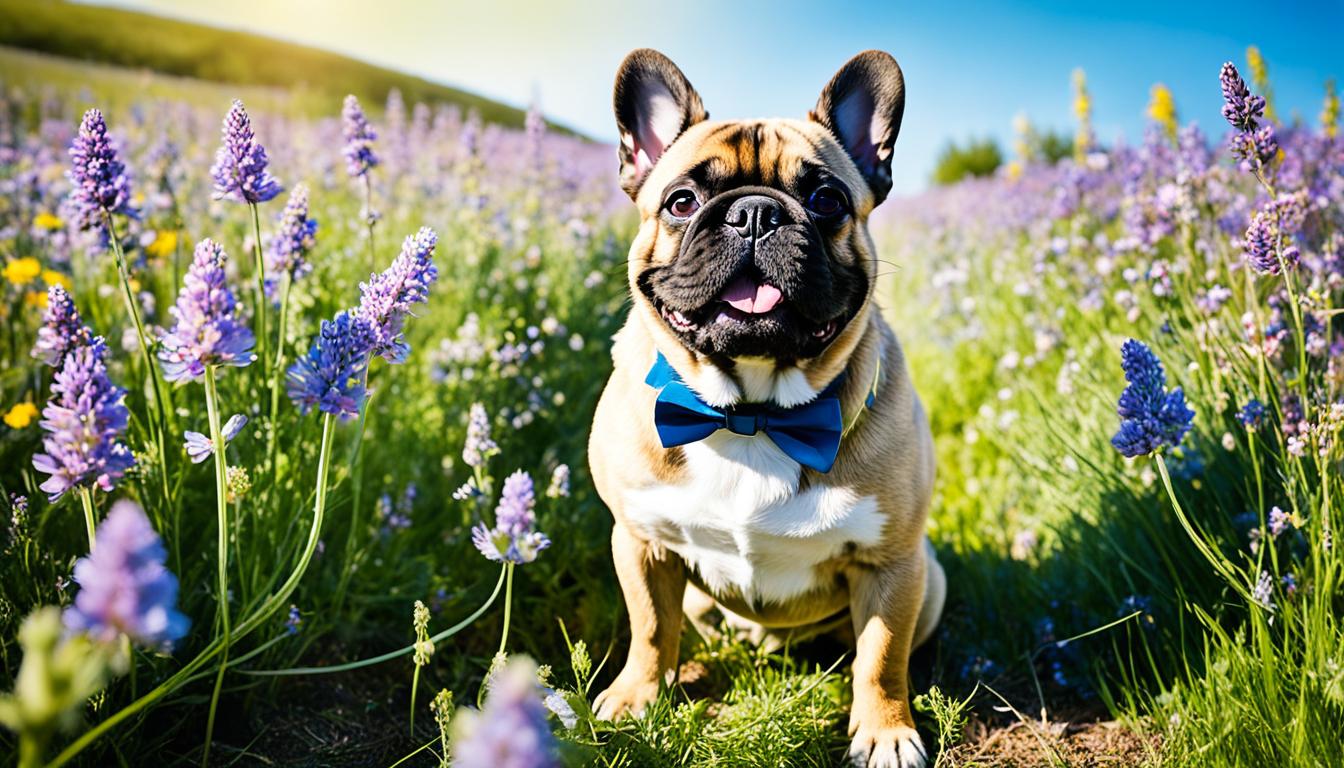 Fluffy French Bulldog