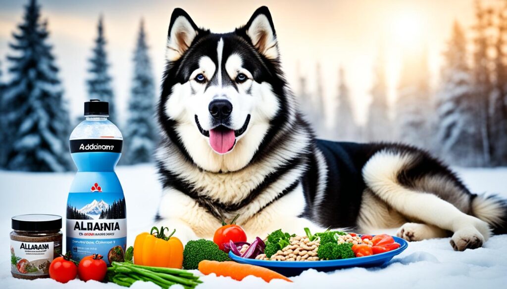 Giant Alaskan Malamute maintenance