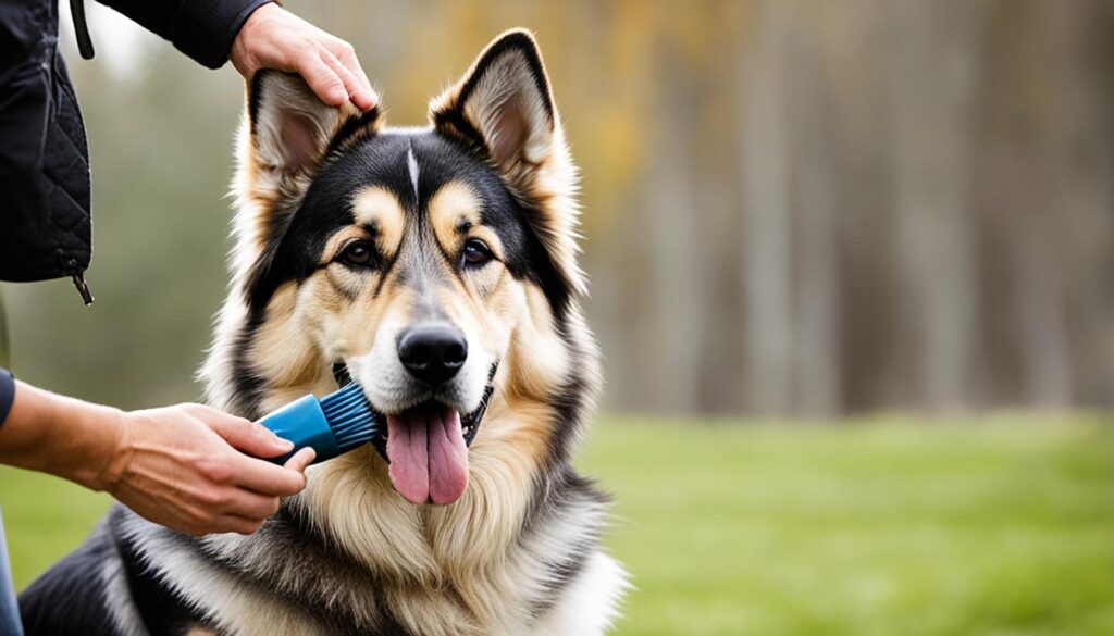 Grooming Your Alaskan Malamute German Shepherd Mix