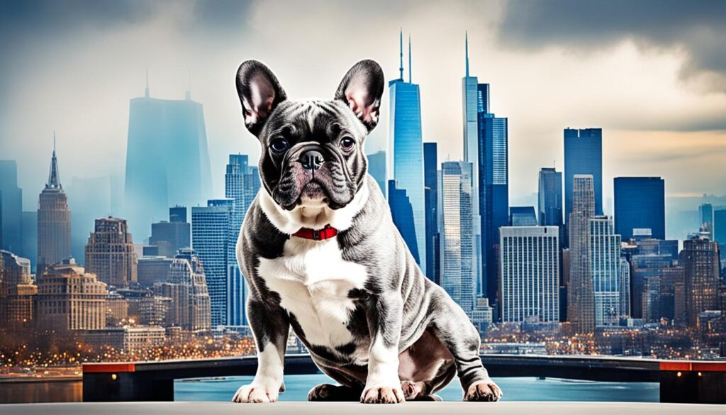 Merle French Bulldog media representation