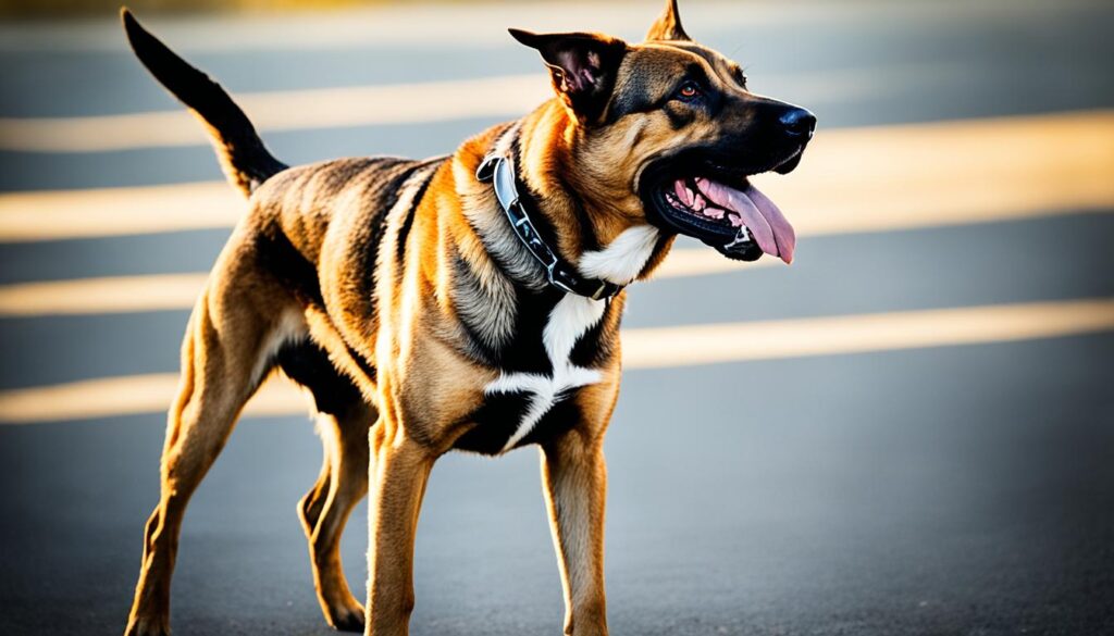 Pitbull German Shepherd Mix