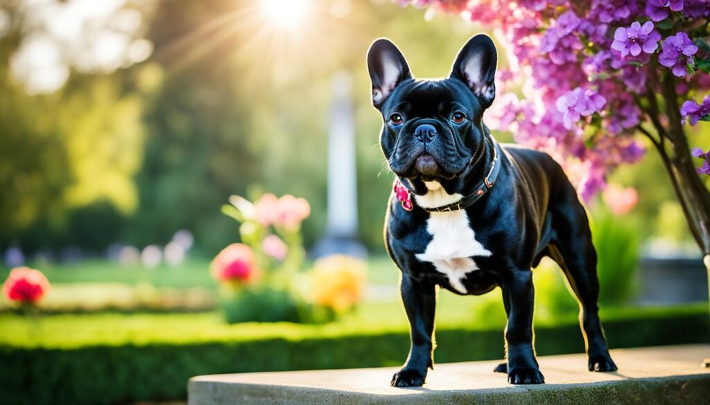 Rare Black French Bulldog