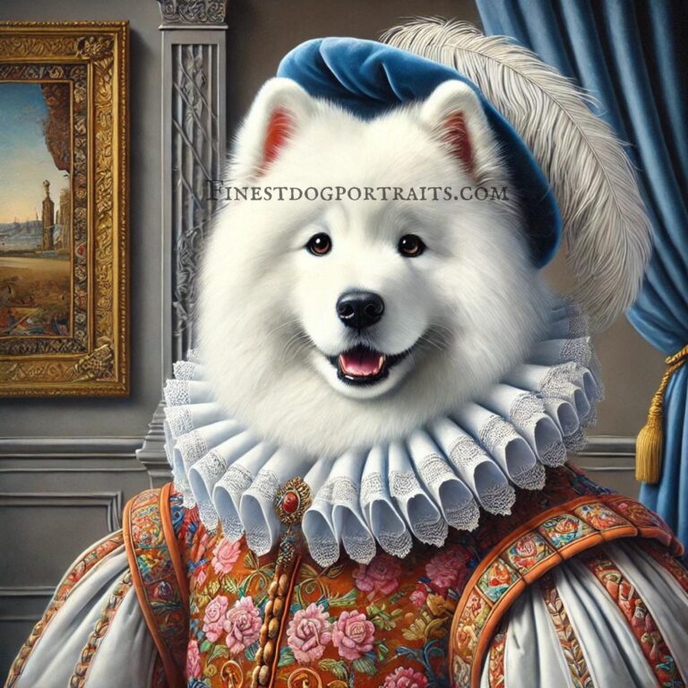 samoyed Renaissance Art Finest Dog Portraits