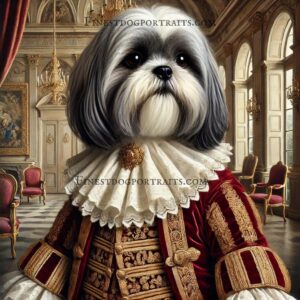 Shih Tzu Renaissance Art Finest Dog Portraits