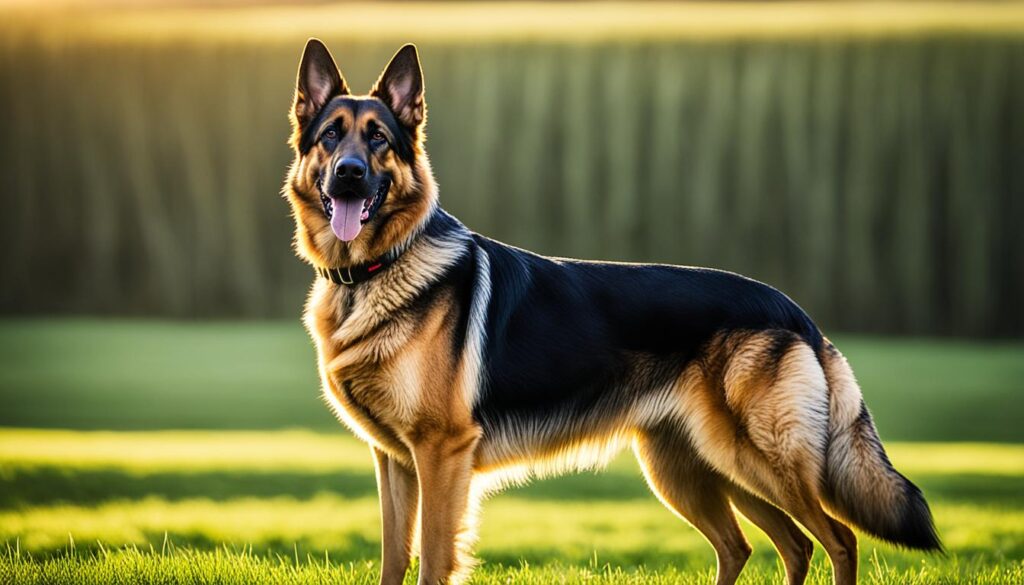 Short Haired German Shepherd