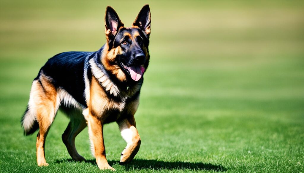 Short Haired German Shepherd
