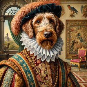 Spinone Italiano Renaissance Art Finest Dog Portraits