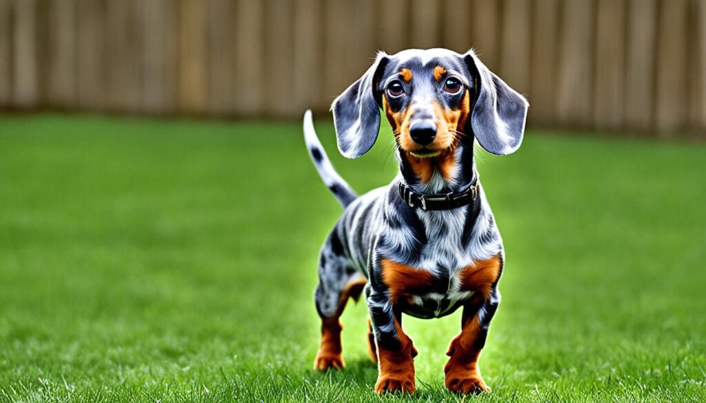 The Dapple Dachshund