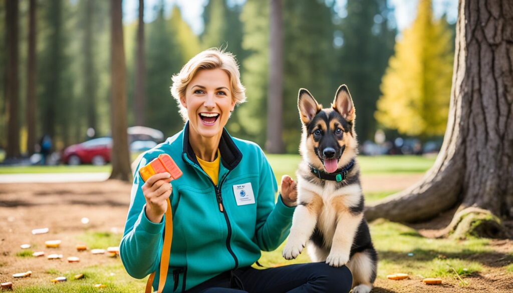 Training Corman Shepherd