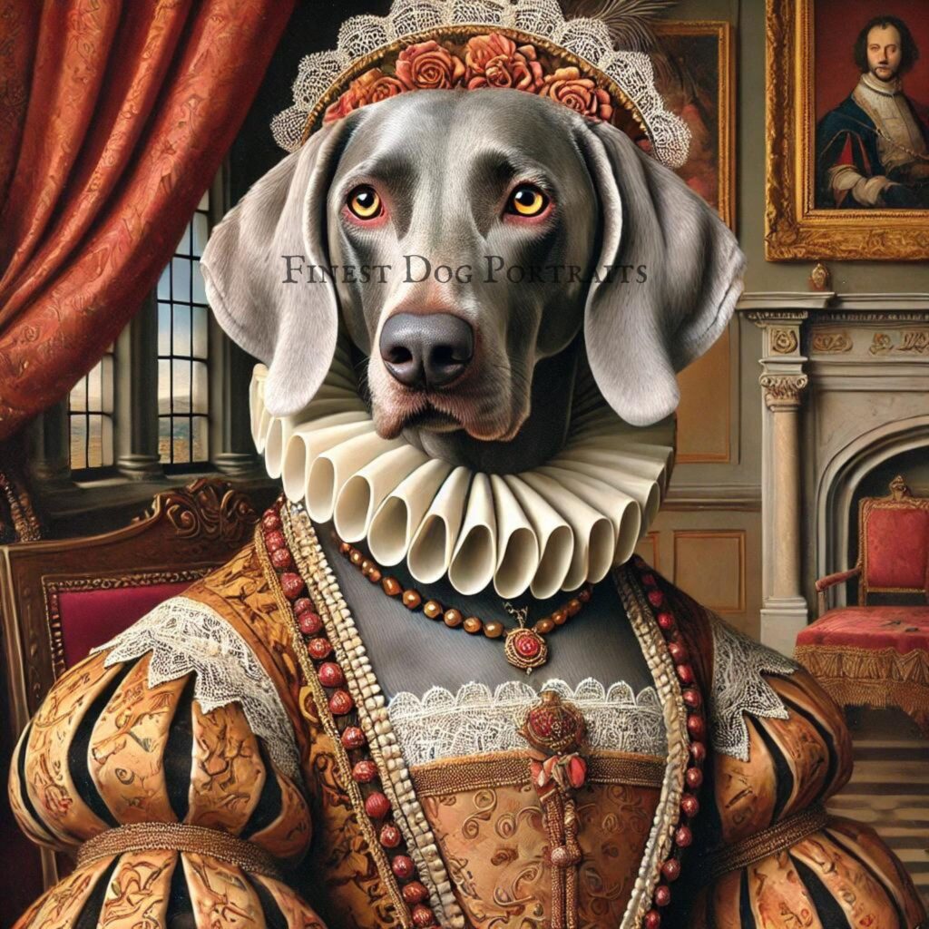 Weimaraner Renaissance Art Finest Dog Portraits