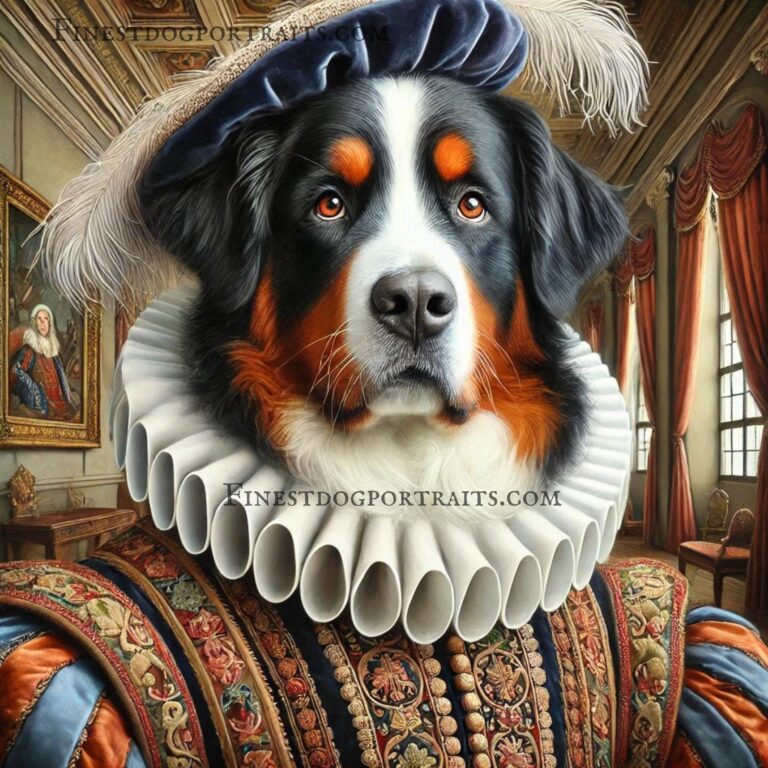 Bernese Mountain Dog Renaissance Dog Finest Dog Portraits