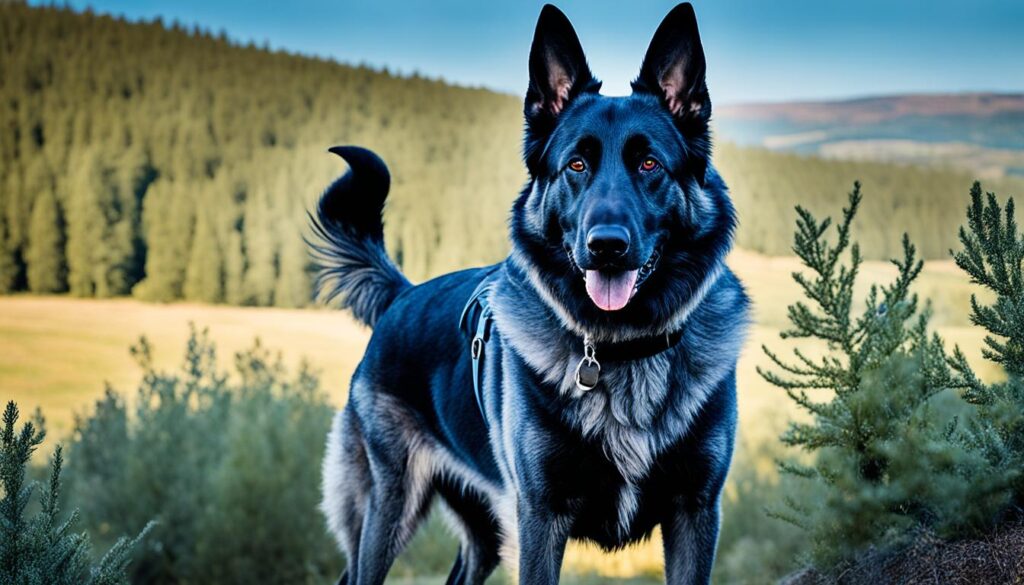 blue Shepherd breed adaptation