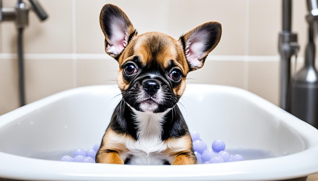 french bullhuahua grooming