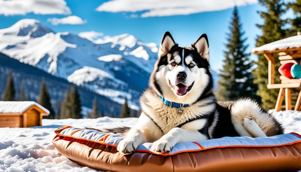 malamute husky hybrid environment