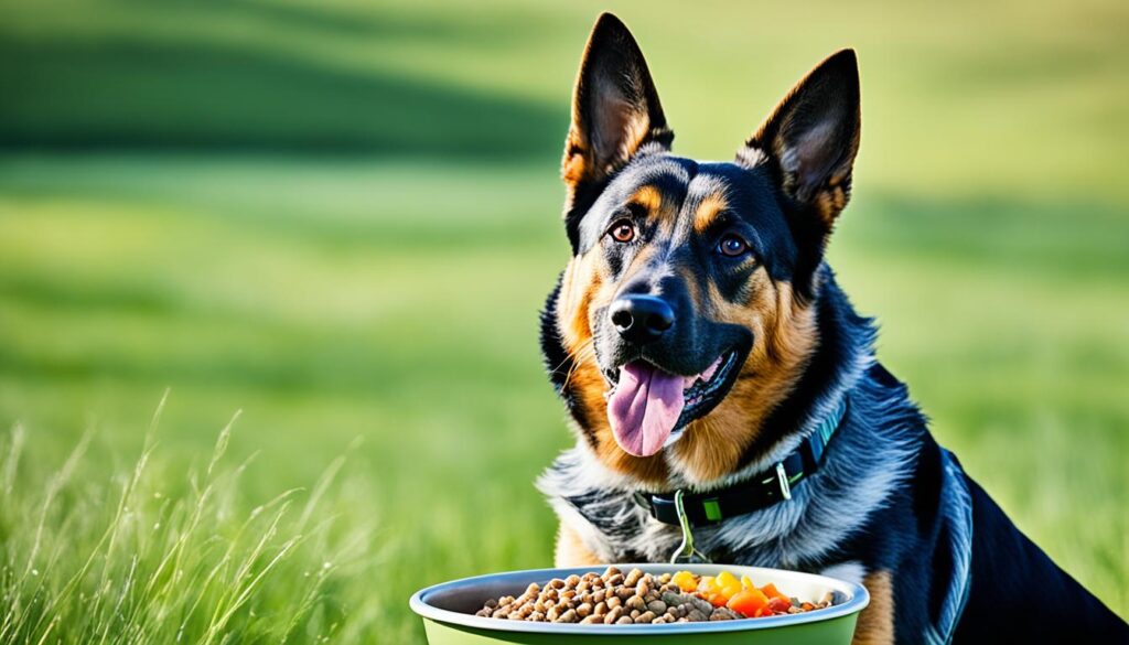nutritional needs mixed breed
