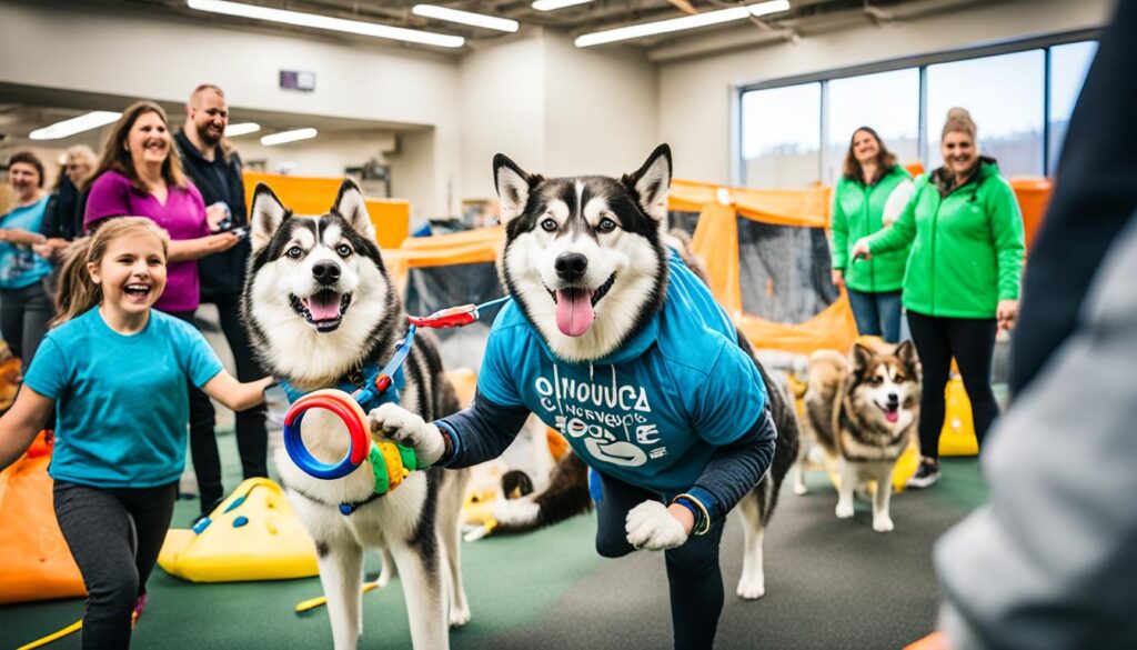training and socialization of malamute husky mix