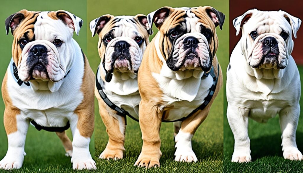 AKC standards bulldogs