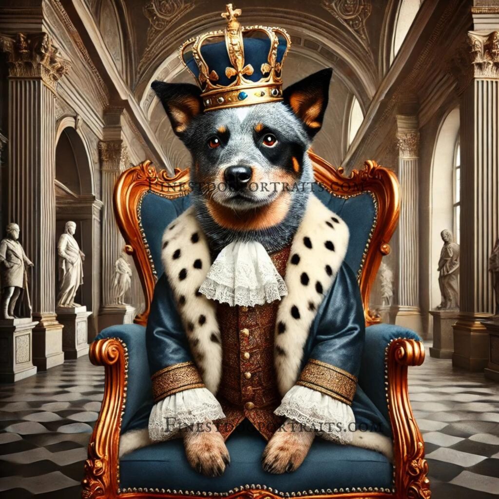 Australian Cattle Dog Renaissance Dog Finest Dog Portraits