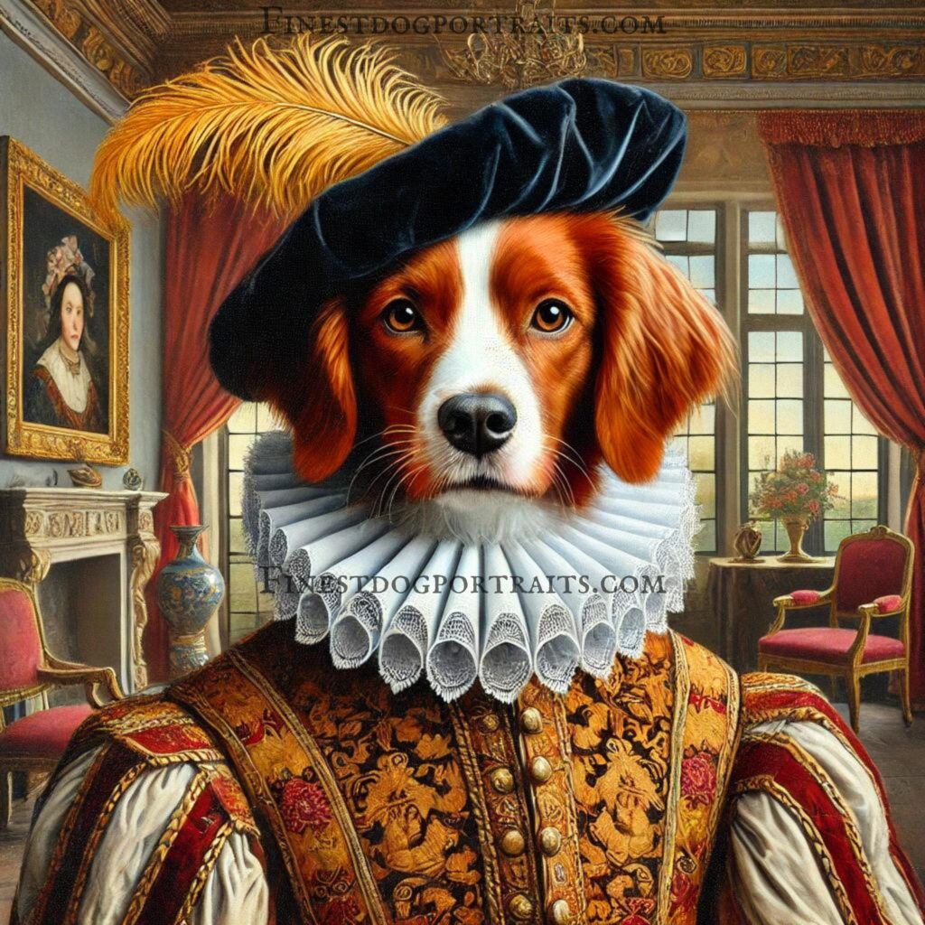 Brittany Spaniel Renaissance Dog Finest Dog Portraits