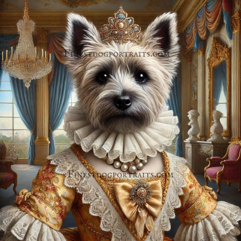 Cairn Terrier Renaissance Dog Finest Dog Portraits