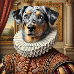 Catahoula Leopard Renaissance Dog Finest Dog Portraits