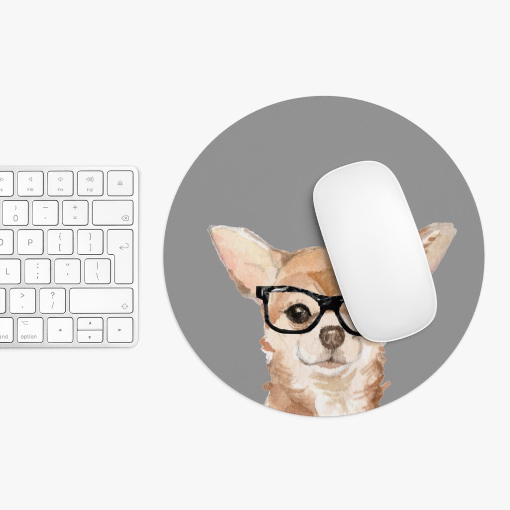 chihuahua mouse pad