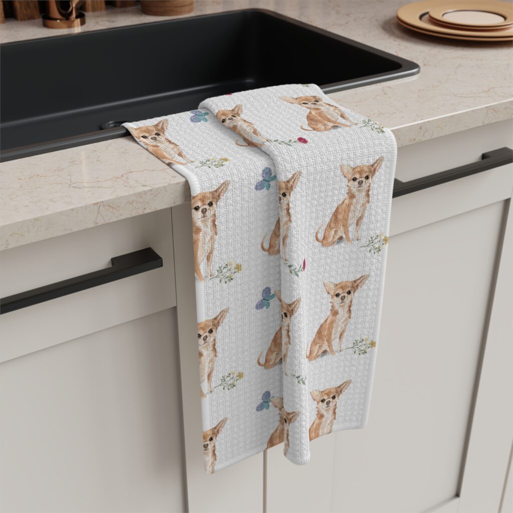 Chihuahua Tea Towel