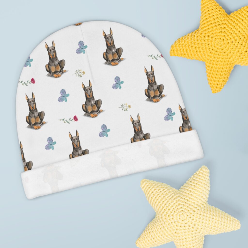Doberman Baby Beanie