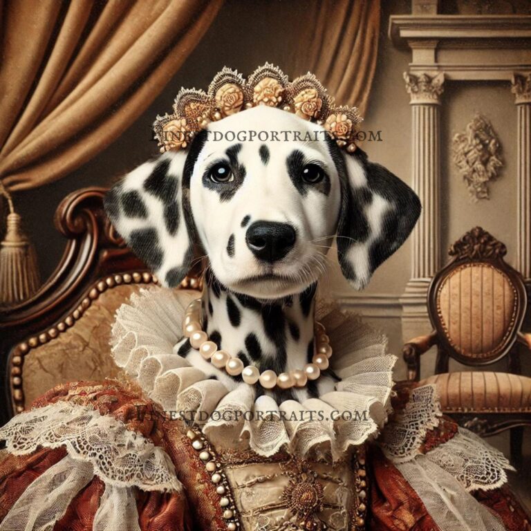 Dalmatian Renaissance Dog Finest Dog Portraits