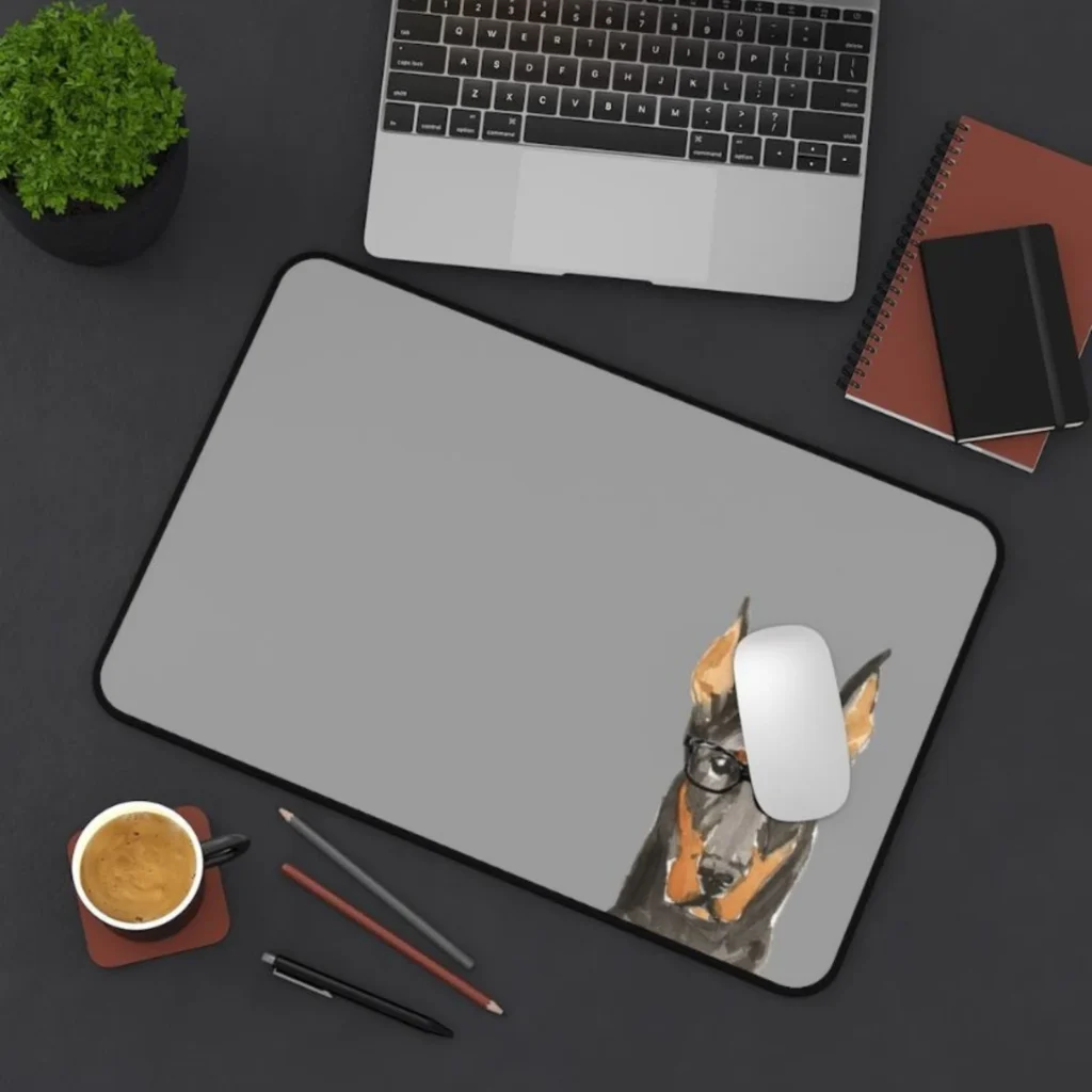 Doberman Desk Mat