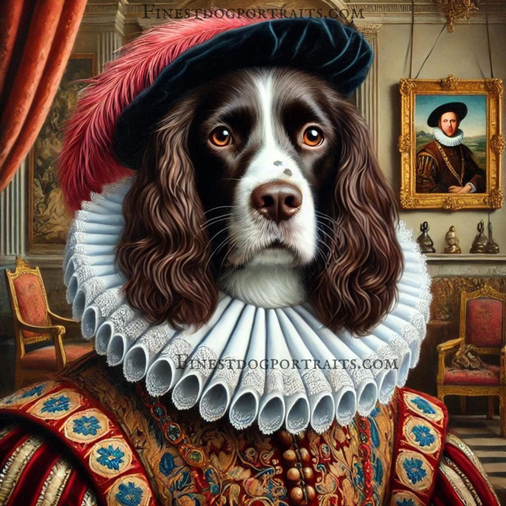 English Springer Spaniel Renaissance Dog Finest Dog Portraits