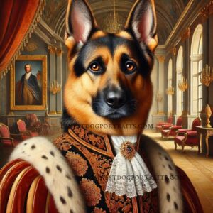 German Shepherd Renaissance Dog