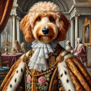 Goldendoodle Renaissance Art Finest Dog Portraits