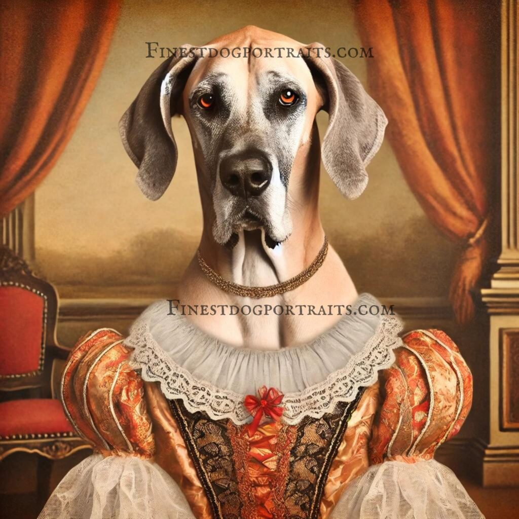 Great Dane Renaissance Art Finest Dog Portraits