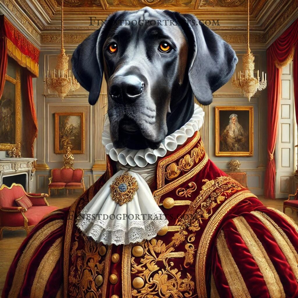 Great Dane Renaissance Art Finest Dog Portraits