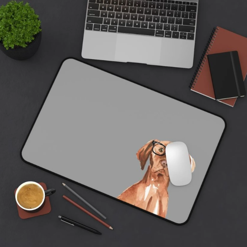 Hungarian Vizsla Desk Mat