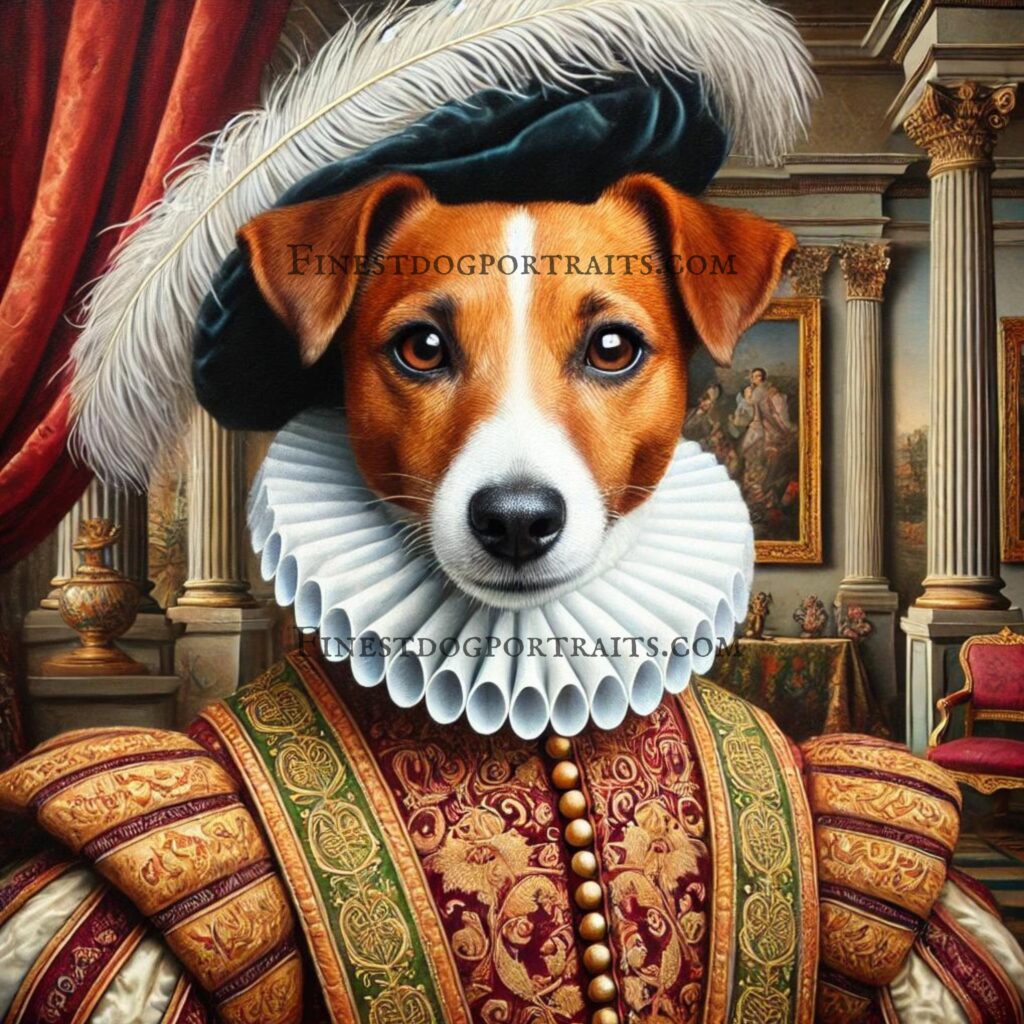 Jack Russell Renaissance Art Finest Dog Portraits