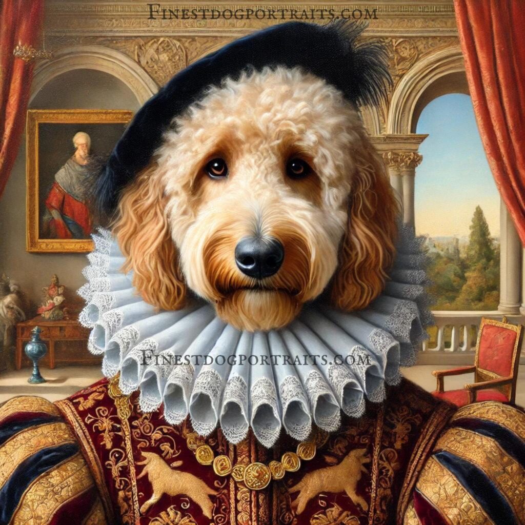 Labradoodle Renaissance Art Finest Dog Portraits