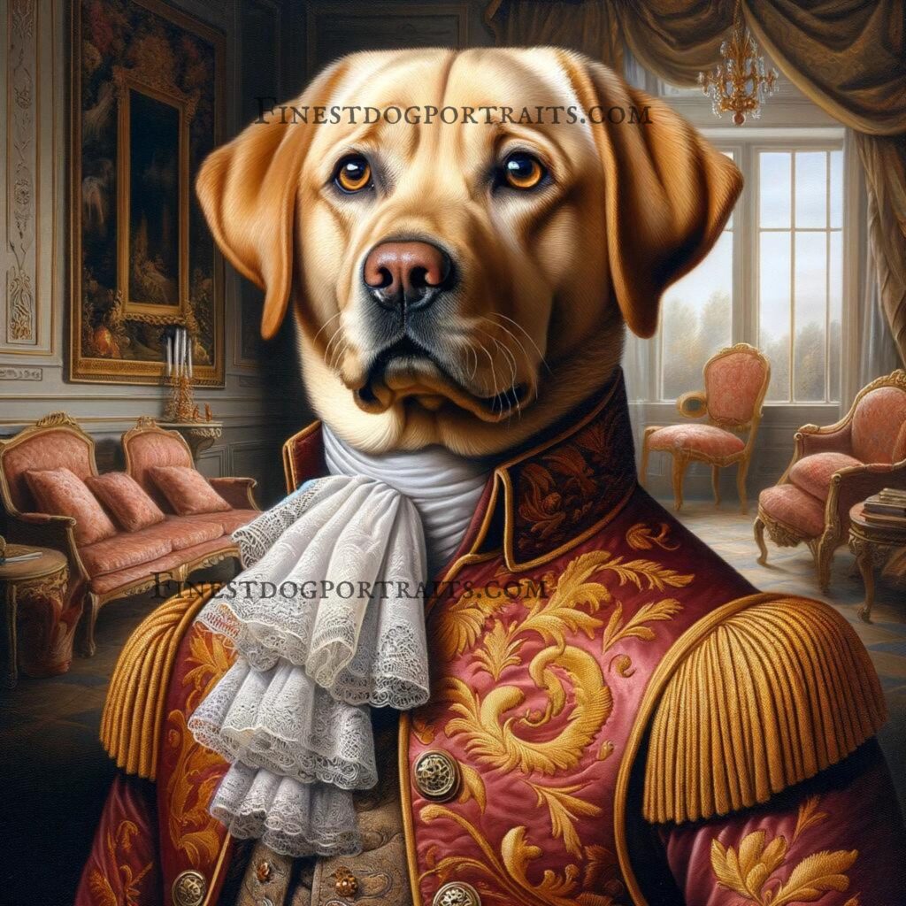 Labrador Retriever Renaissance Art Finest Dog Portraits