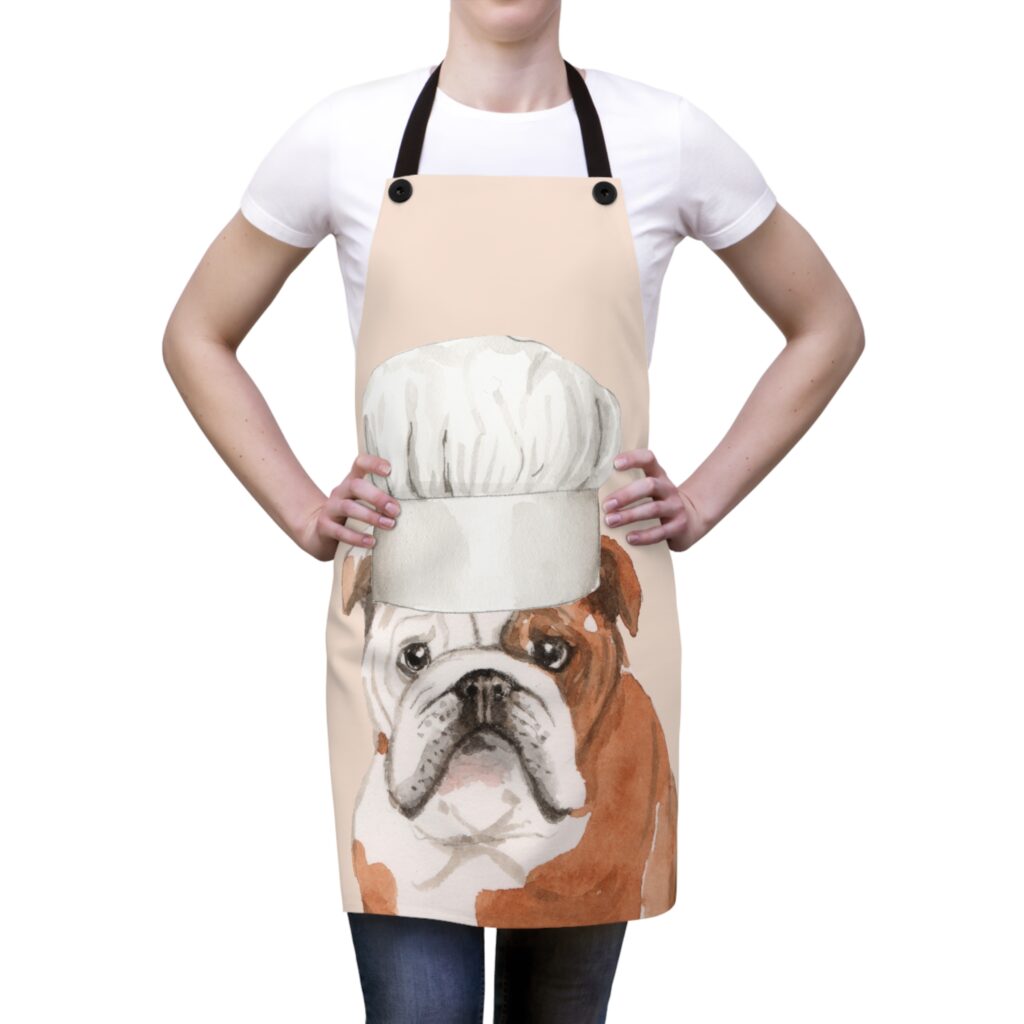 English Bulldog Apron