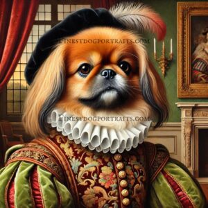 Pekingese Renaissance Art Finest Dog Portraits