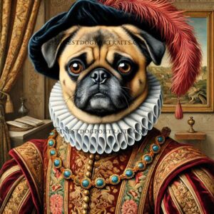 Pug Renaissance Dog Finest Dog Portraits